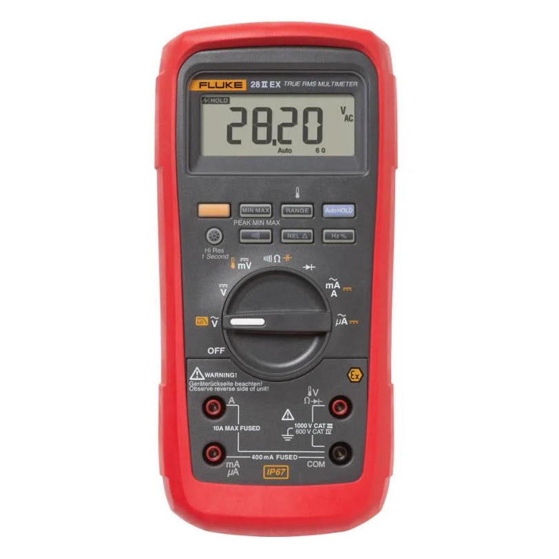 FLUKE 28 II EX本質安全型萬用表